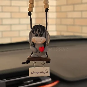 آویز ماشین مدل عروسکی